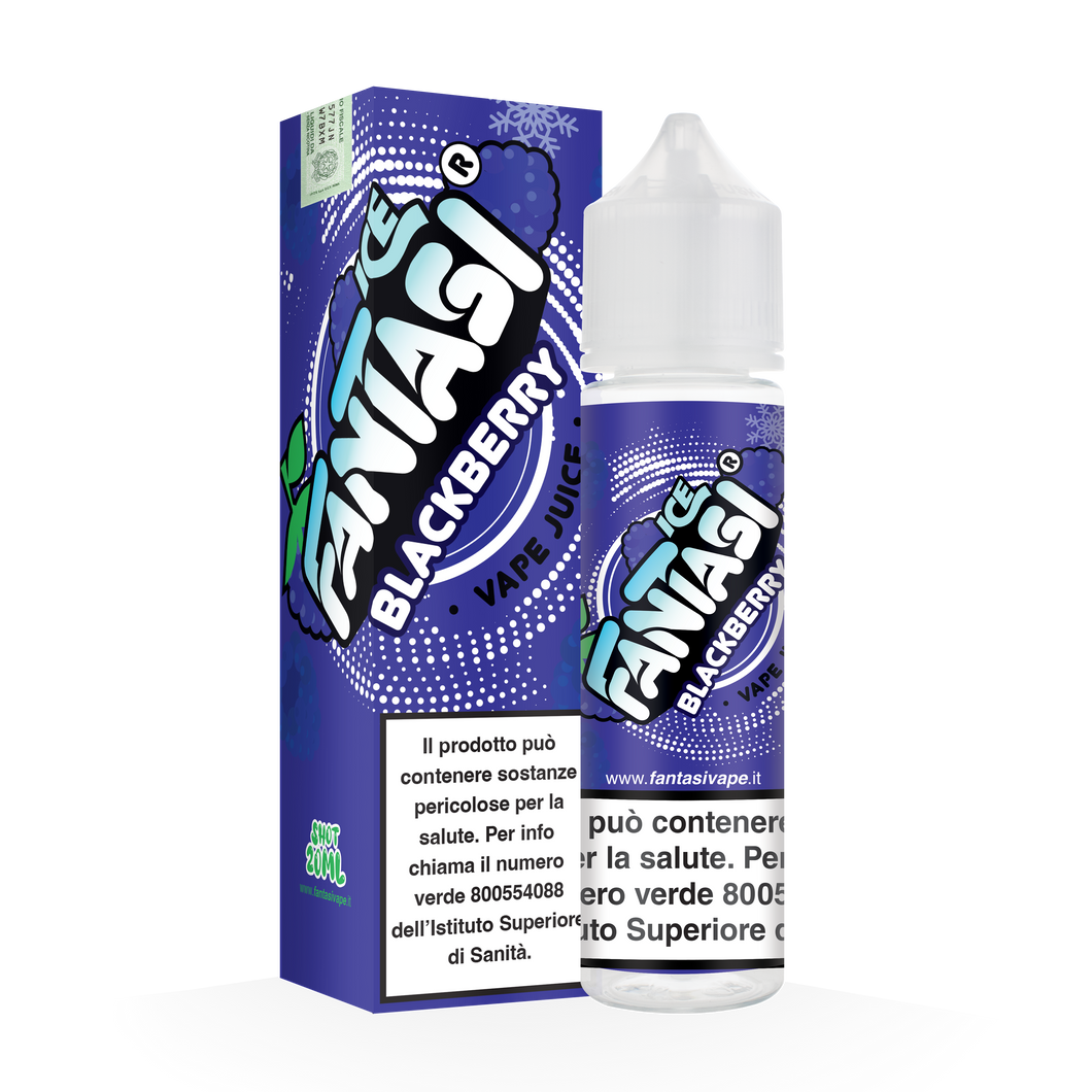 SHOT 20ML -  BLACKBERRY ICE