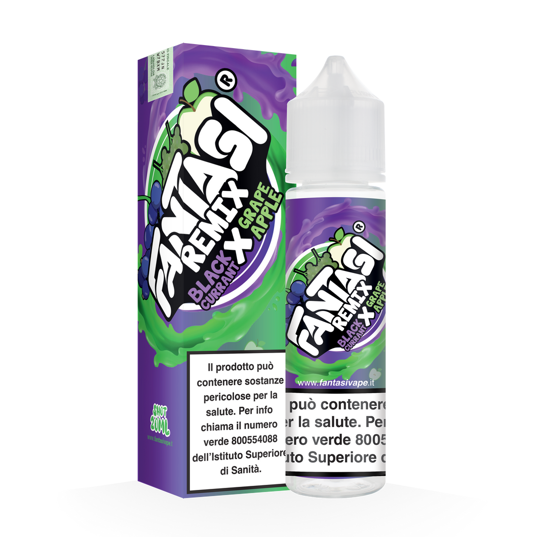 SHOT 20ML - BLACK CURRANT X GRAPE APPLE