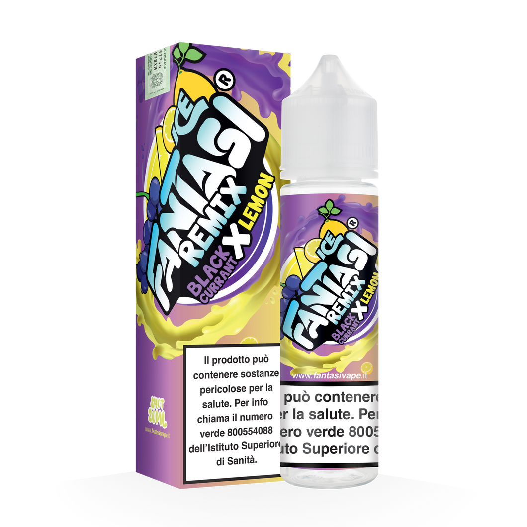 SHOT 20ML -  BLACKCURRANT X LEMON ICE