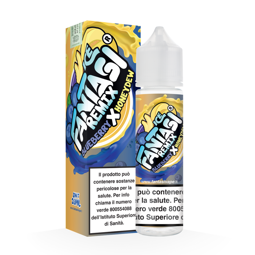 SHOT 20ML - BLUEBERRY X HONEYDEW ICE