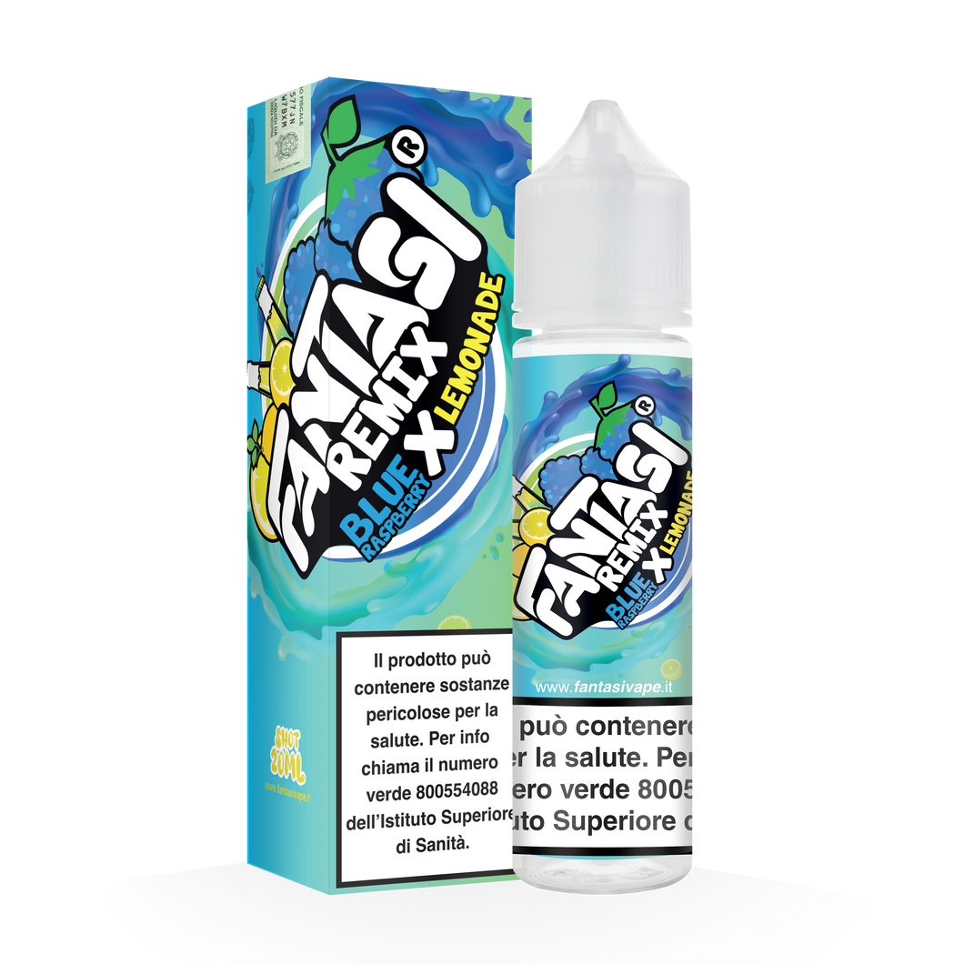 SHOT 20ML - BLUE RASPBERRY X LEMONADE