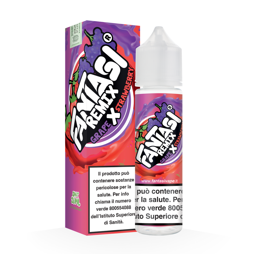 SHOT 20ML - GRAPE X STRAWBERRY