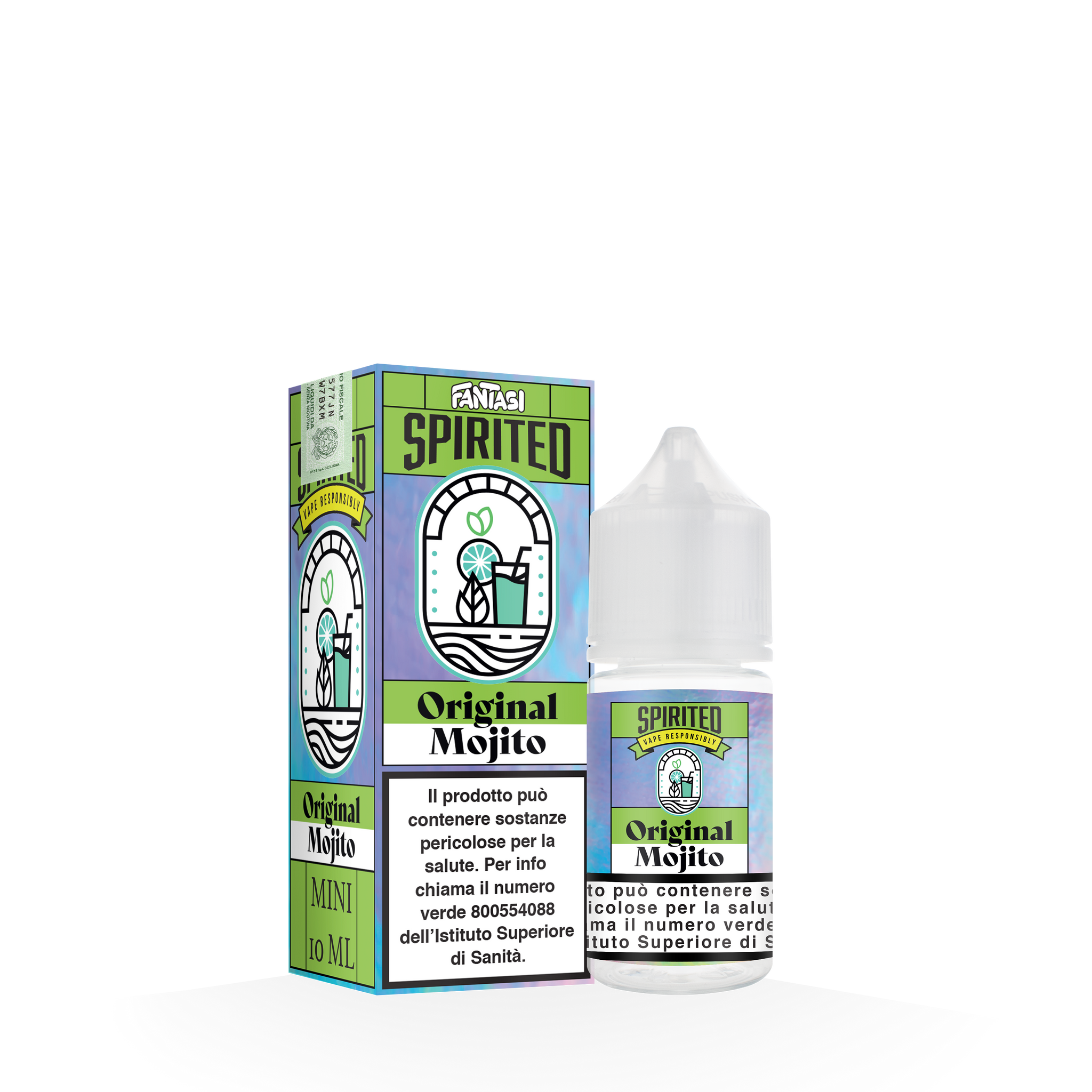 SHOT 10ML - ORIGINAL MOJITO  Vapelog